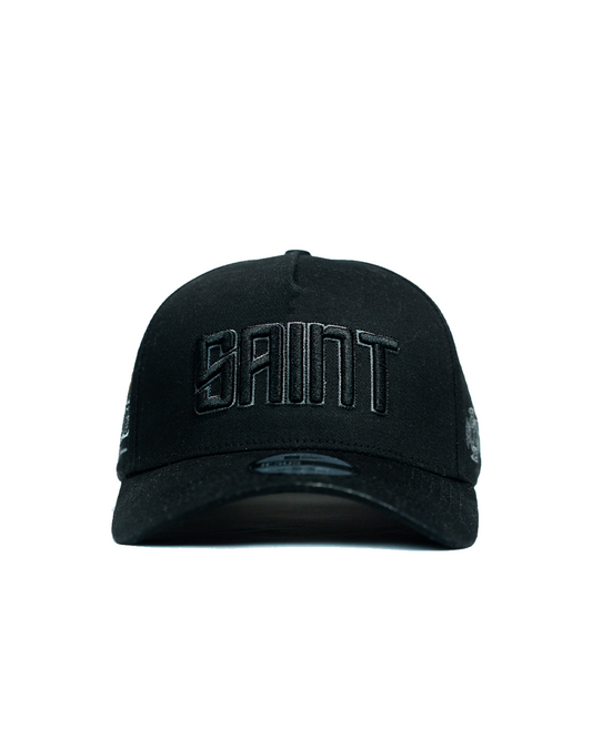 SAINT Whisper Black Snapback