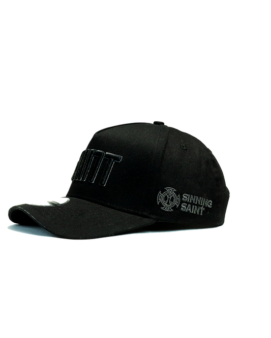 SAINT Whisper Black Snapback