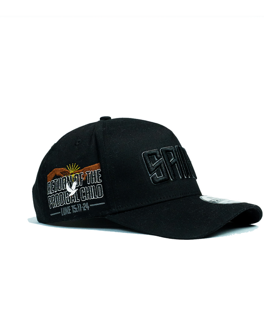 SAINT Whisper Black Snapback